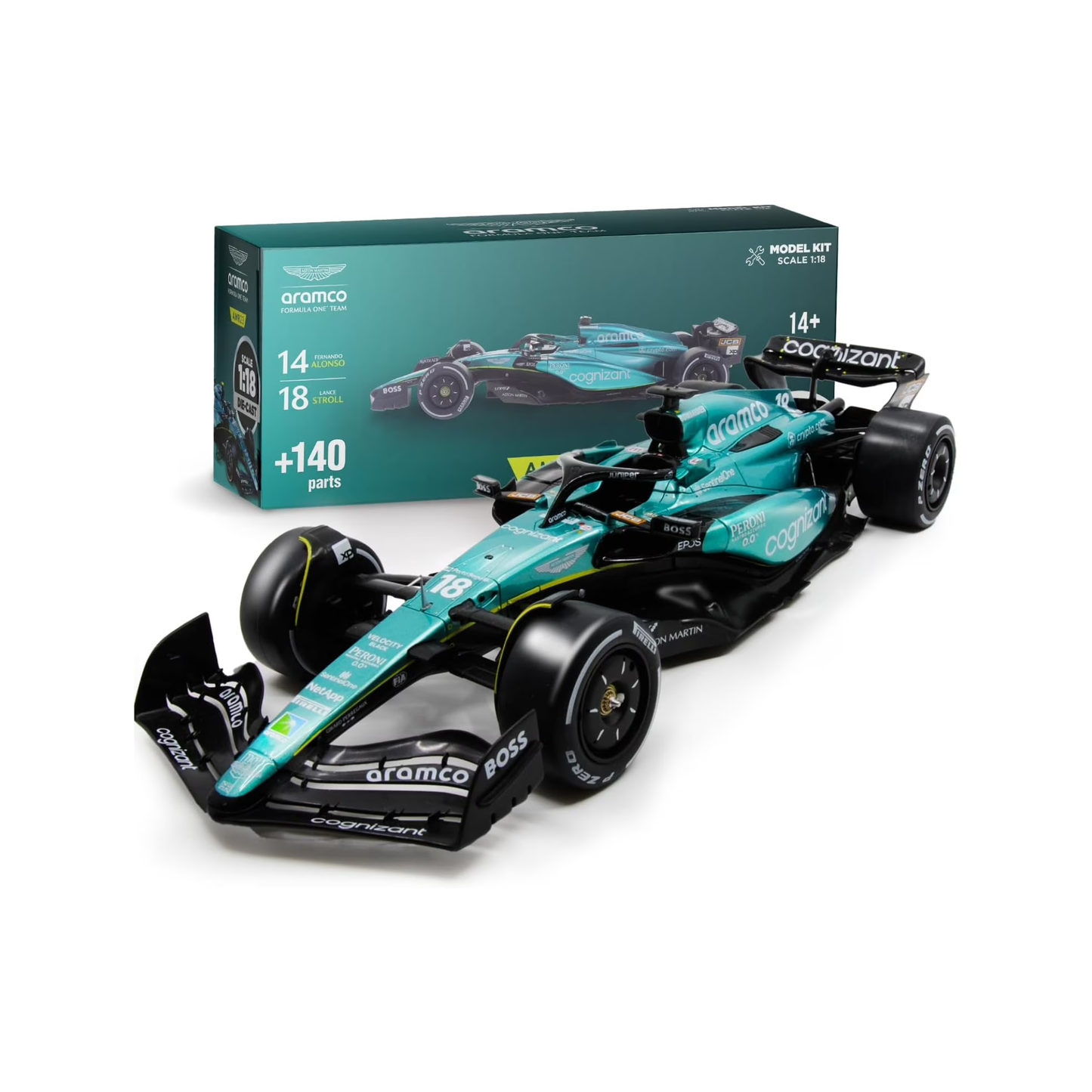 RW Aramco Aston Martin F1 Team Formula 1 Model Car