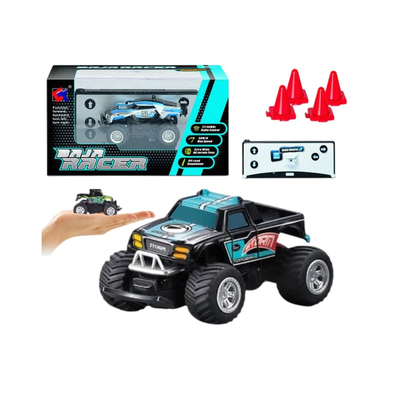 Mini 1:64 Scale Baja Racer (Black & Blue)