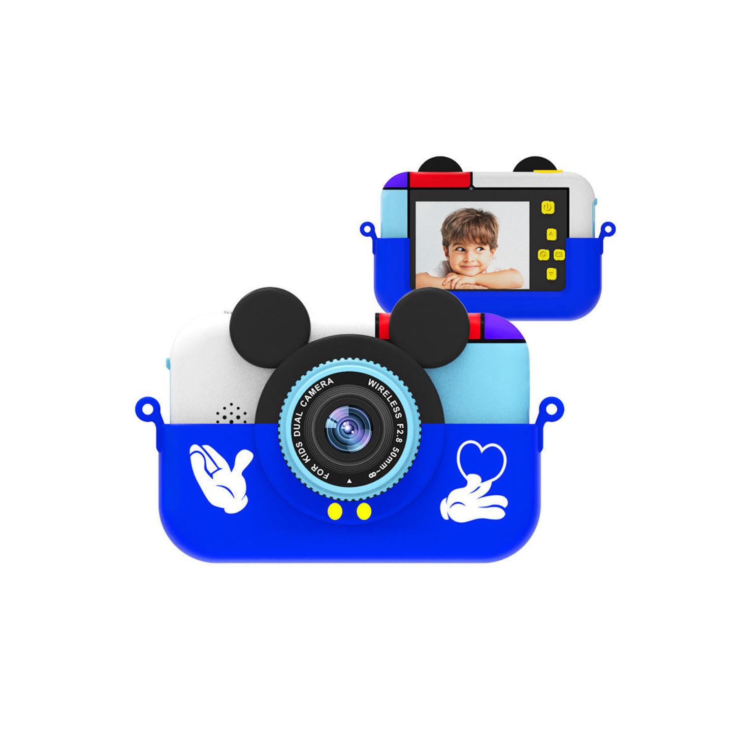Funny Camera Series - Cartoon Camera (Mickey Mouse Edition - Blue)