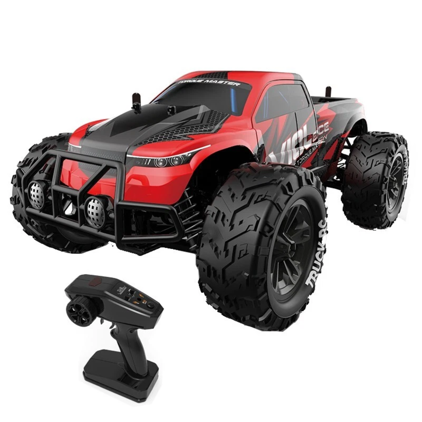 TKKJ Ferocious 1:16 Scale 4WD Monster Truck (Red)