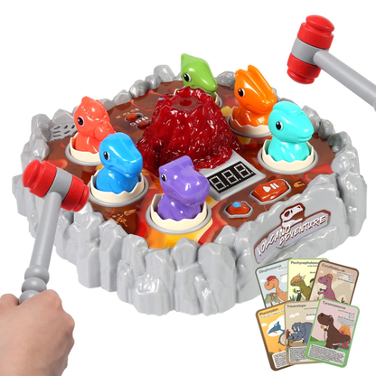 Dinosaurs Battle Game Toy - Action & Strategy Board Game (Fivestar Edition)