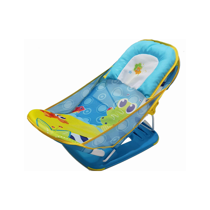 Mastela Deluxe Baby Bather – Safe & Comfortable Bathing with Fun Fish Pattern