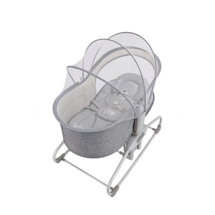 Mastela Deluxe Multi-Functional Bassinet – Premium Comfort in Sophisticated Dark Grey