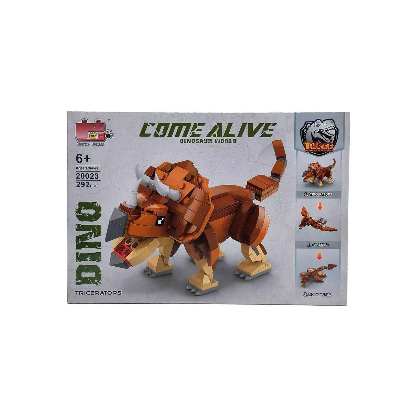 Come Alive Blocks - Creative Building Set (1178 Pieces) - Pingao Blocks Edition