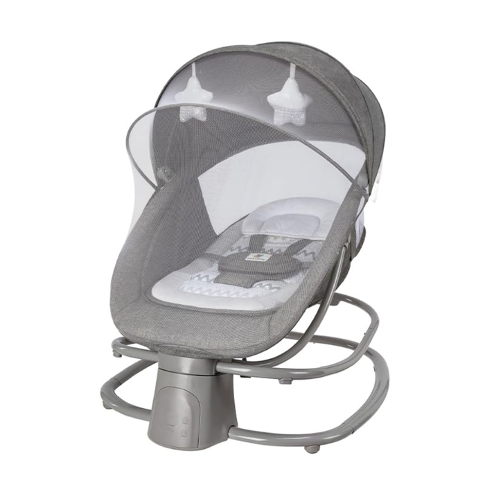 Mastela Deluxe Multi-Functional Bassinet – Premium Comfort in Sophisticated Grey