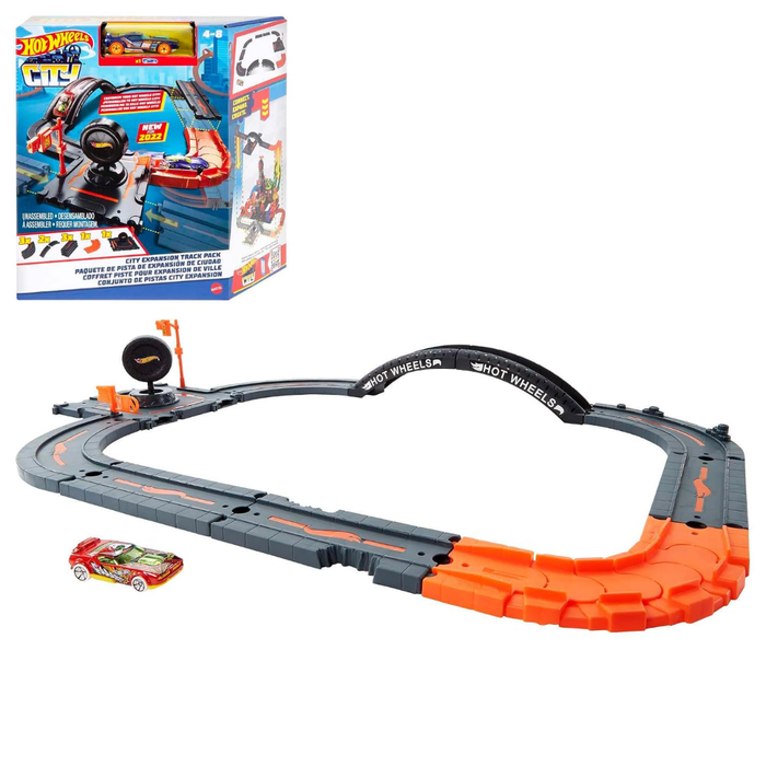 Hot Wheels®️City Expansion Track Pack, Track Set with 1 Hot Wheels®️