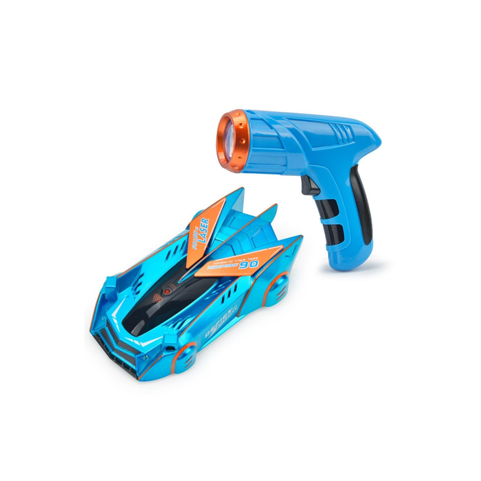 Runion Laser-Guided Wall-Climbing RC Car – Follow-by-Light Gravity Defying Toy
