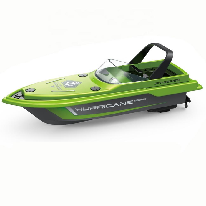 Happy Cow Mini Yacht Remote Control Boat (HURRICANE / GREEN )