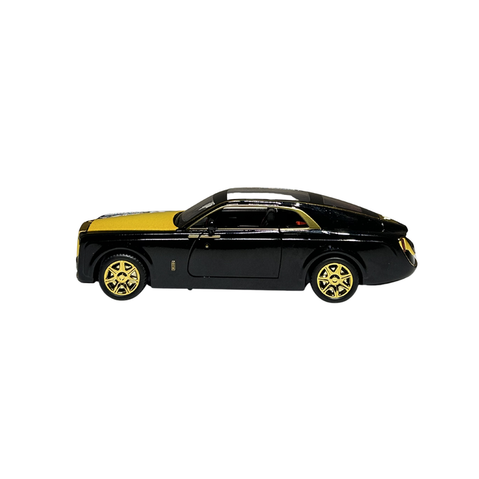 Premium Black & Gold Luxury Die-Cast Model Car – 1:24 Scale | XLG