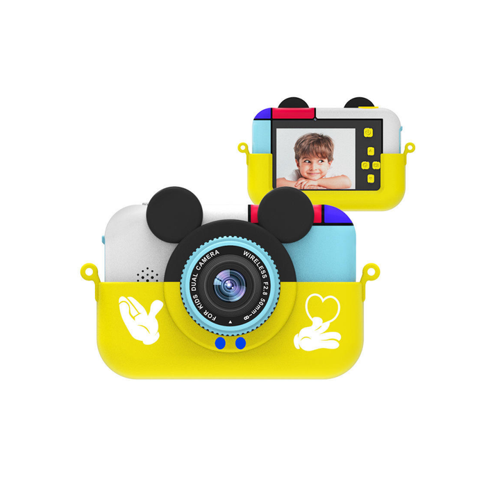 Funny Camera Series - Cartoon Camera (Mickey Mouse Edition - Yellow)