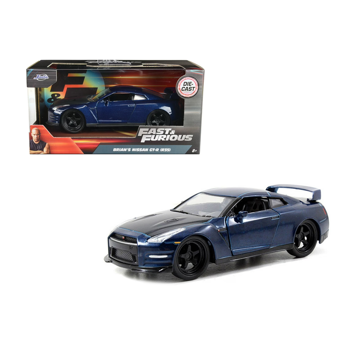 Fast & Furious Brian's Nissan GT-R (R35) 1:24 Scale Die-Cast Vehicle by Jada