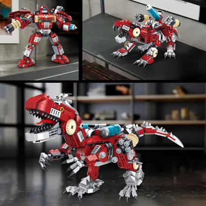 Mechanics Dinosaurs - STEM Building Kit (858+ Pieces) - LWCK Edition