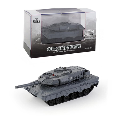 Happy Cow Remote Control Military Tank (Grey)