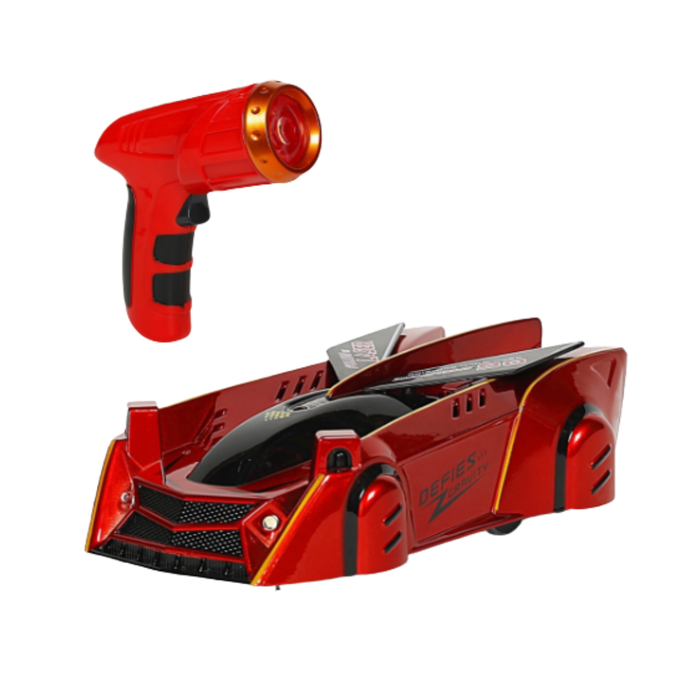 Follow By Light Spot Wall Climbing RC Car (Red Color) - Runion Edition