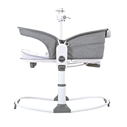 Mastela Deluxe Multi-Functional Bassinet – Premium Comfort in Modern Orange & Grey
