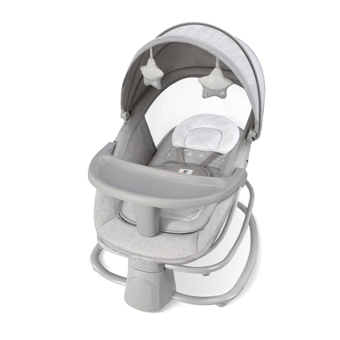 Mastela Deluxe Multi-Functional Bassinet – Premium Comfort in Sophisticated Grey Line