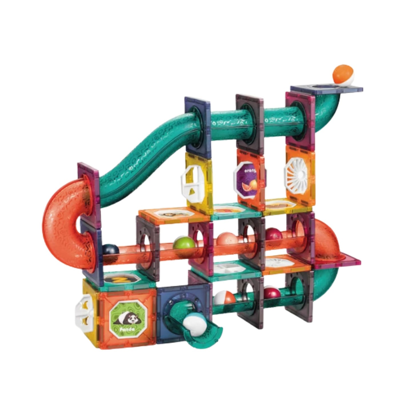 Magnetic Tiles Blocks - Smart Pocket Edition (78 Pieces)