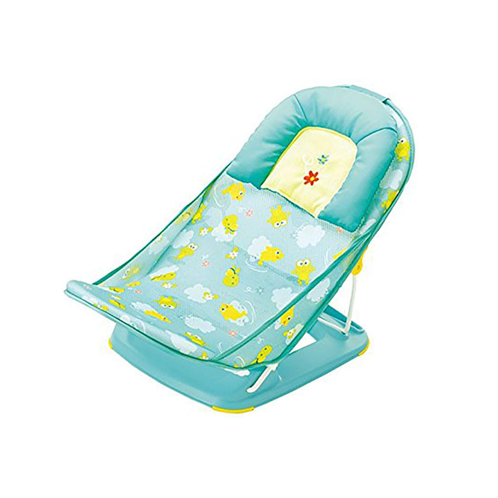 Mastela Deluxe Baby Bather – Safe & Comfortable Bathing in Soothing Green