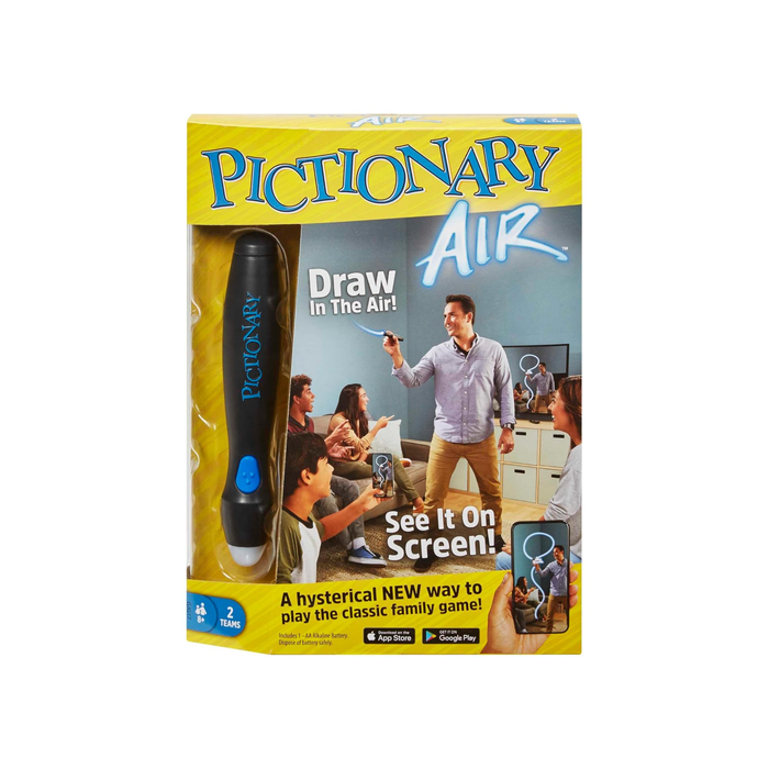 Mattel Pictionary Air – Interactive Family Game Night Board Game (Ages 8+)