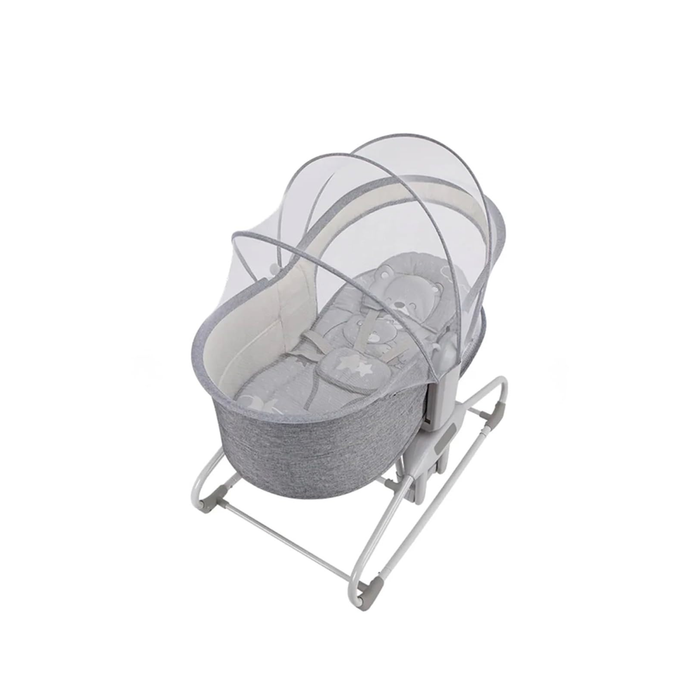 Mastela Deluxe Multi-Functional Bassinet – Premium Comfort in Sophisticated Light Grey