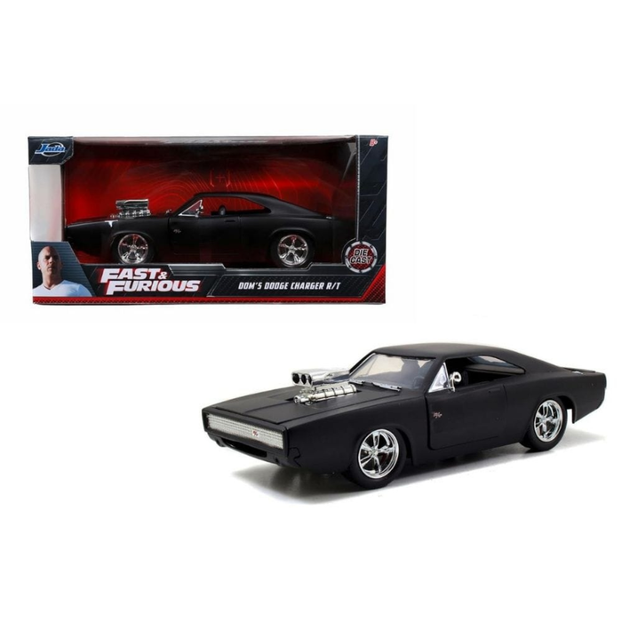 Fast & Furious Dom's Dodge Charger R/T Die-Cast Collectible Vehicle by Jada 1:24