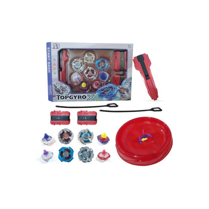 Topgyro X - High Performance Battling Top Game (Xtray & Red String Launcher Edition)