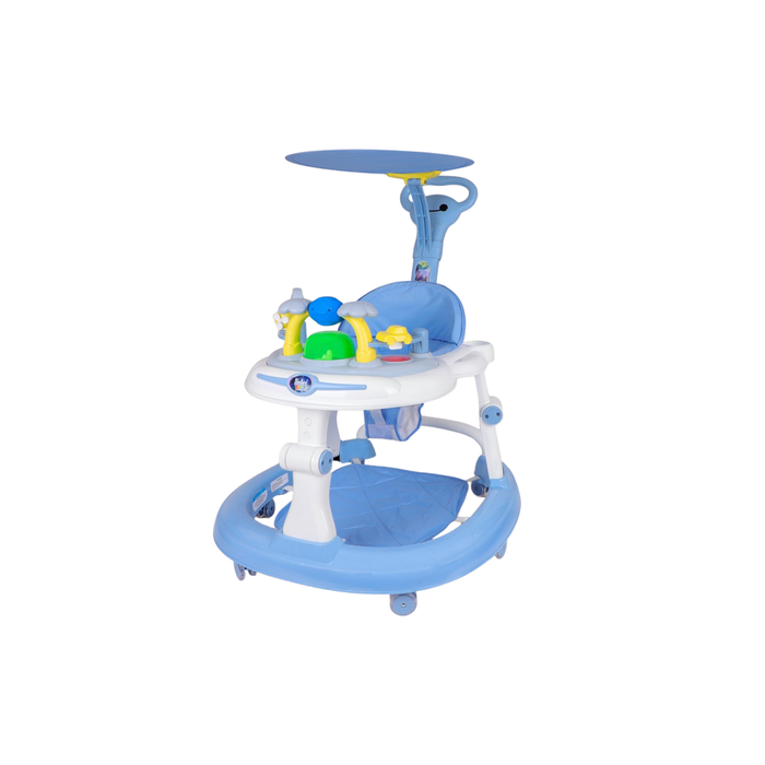 Steelbird Musical Baby Walker – Interactive Activity Center with Adjustable Height & Music