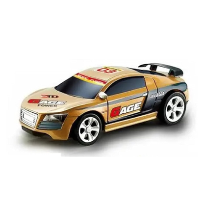 Create Toys / Shen Qi Wei 2006C 1:64 Scale Audi Mini RC Car (Gold)