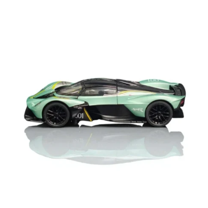 RW Aston Martin Valkyrie AMR 1:32 Scale Die-Cast Model Car (Mint Green)