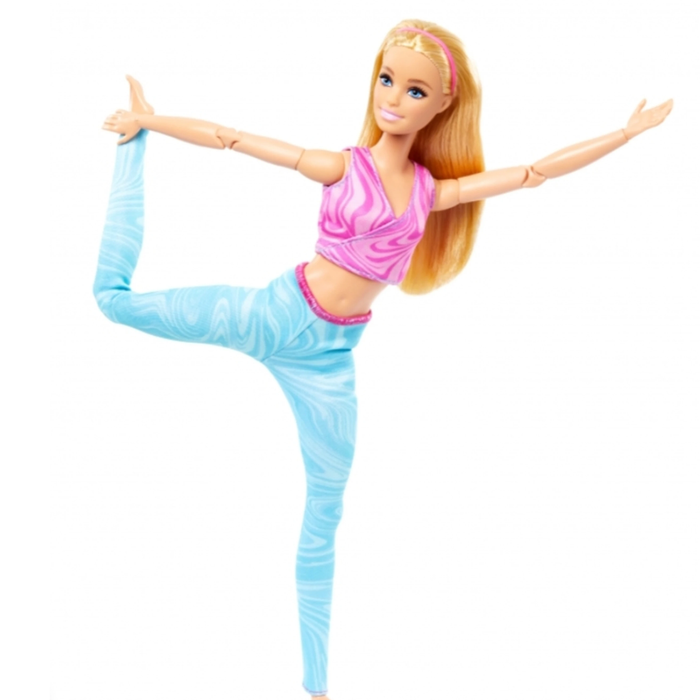 BARBE Made To Move Fashion Doll (22 Bendable "Joints")