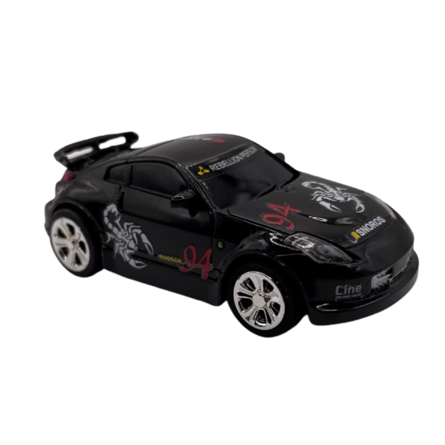 Create Toys / Shen Qi Wei 2006C 1:64 Scale Nissan Mini RC Car (Black)