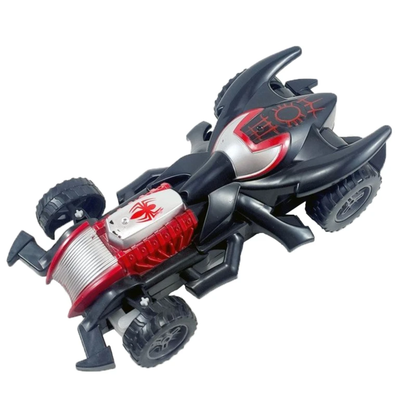 Spiderman Racing Game Remote Control Car (Black)