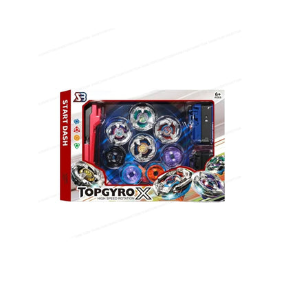 Topgyro X - High Performance Battling Top Game (Xtray & Black String Launcher Edition)