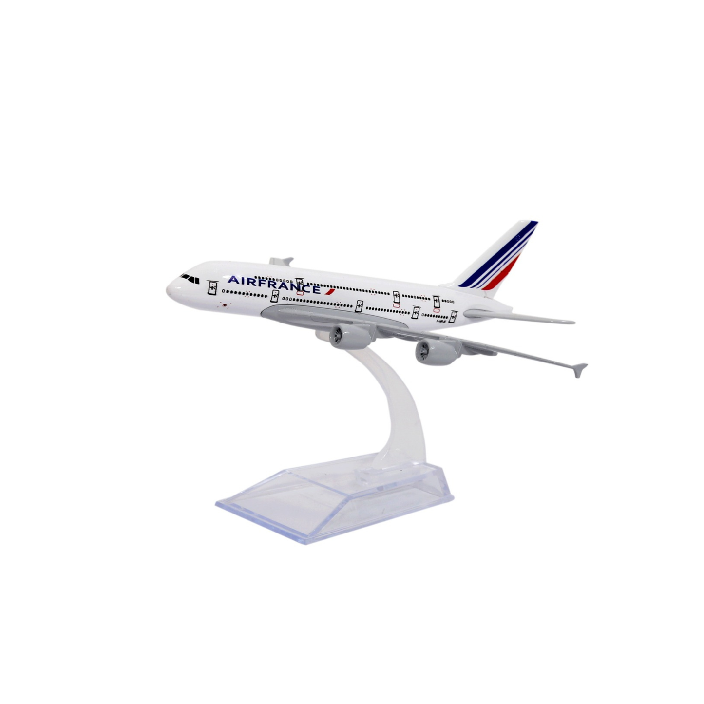 Air France Die-Cast Airplane Model with Display Stand
