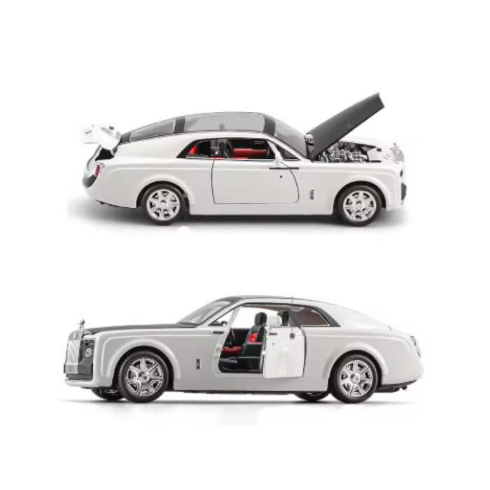 XLG Luxury Simulation Sound & Light 1:24 Scale Die-Cast Model Car