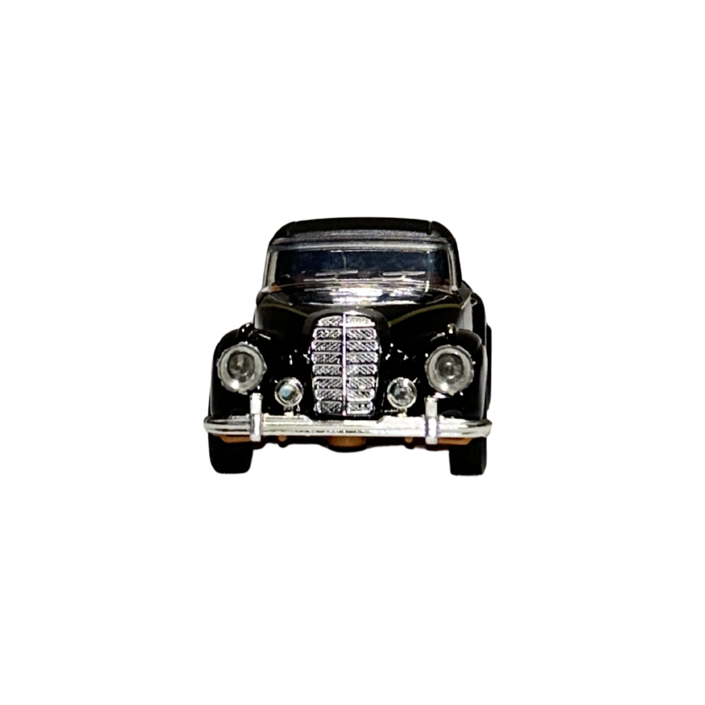 Classic Vintage Coupe Die-Cast Car Model 1:32 Scale – Black Collectible Retro Car