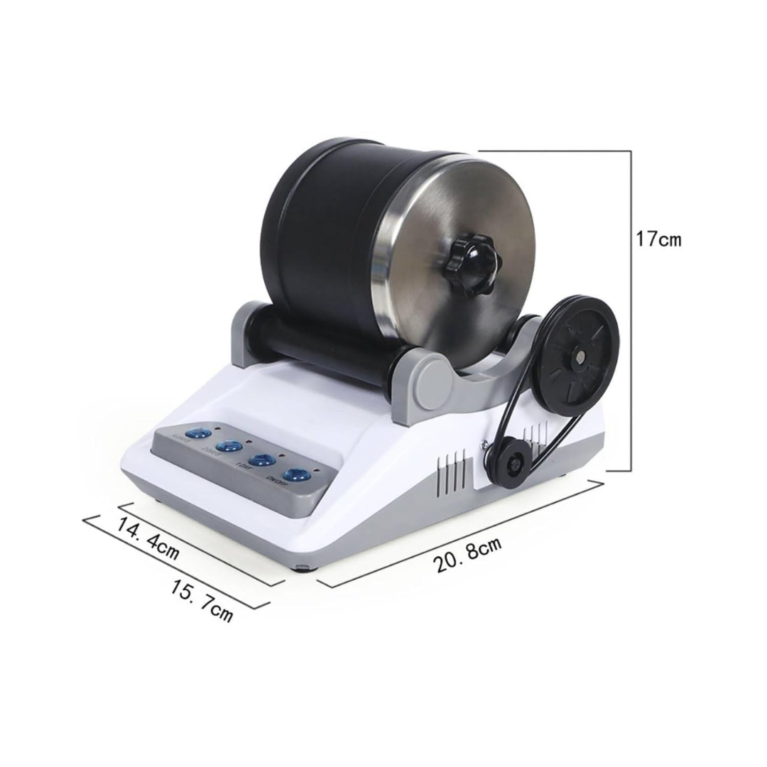 Rock Polishing Machine DIY Electric Stone Polisher Educational Gemstone Polishing Kit for Children 8+, Beginners, Home, Classroom, Stone Grinder - EU|Collectibles | Rocks Fossils & Minera