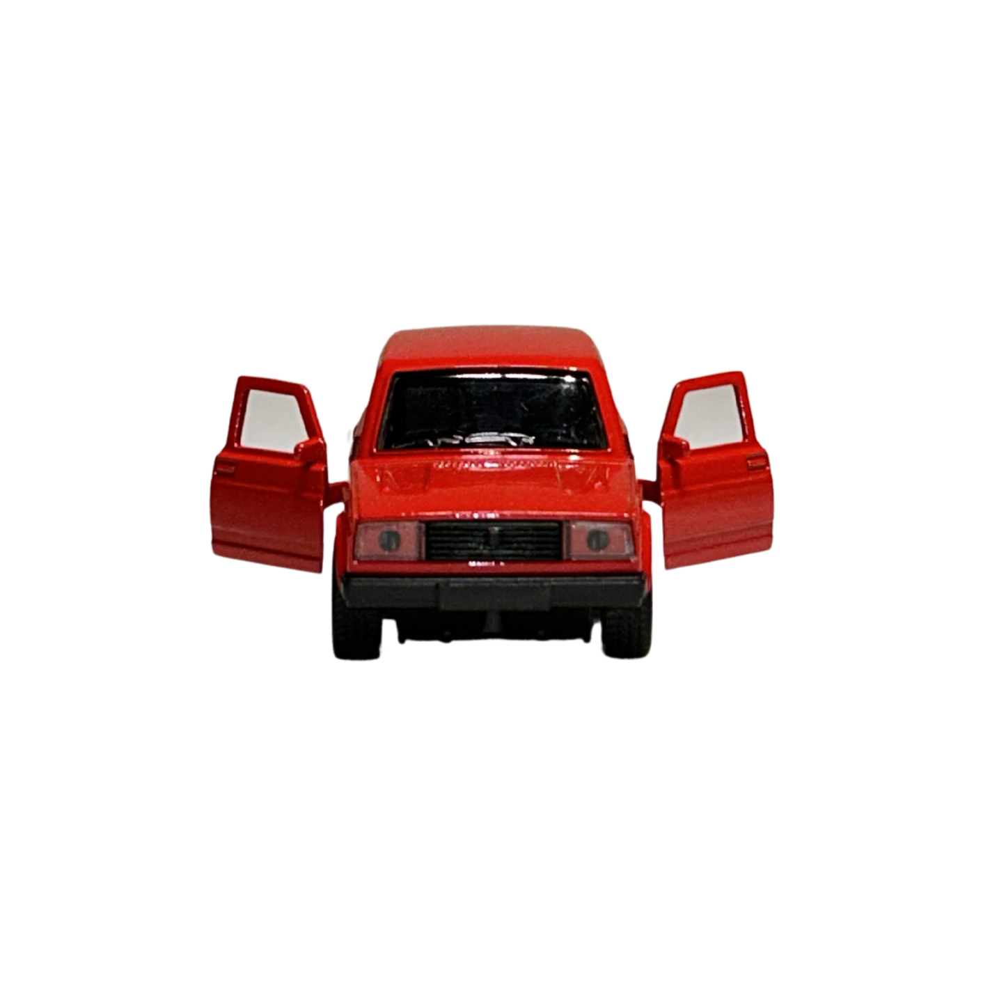 Red Classic Sedan Die-Cast Metal Toy Car – 1:32 Scale Collectible Model
