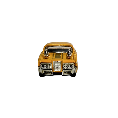 Yellow Hot Rod Classic Die-Cast Car Model 1:32 Scale for Kids & Collectors