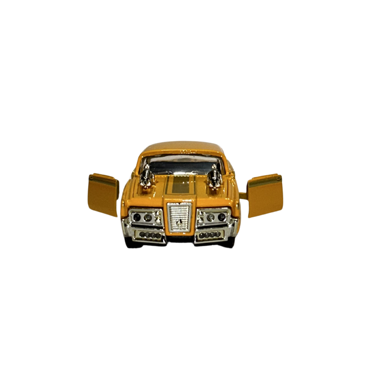 Yellow Hot Rod Classic Die-Cast Car Model 1:32 Scale for Kids & Collectors