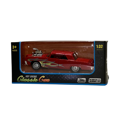 Red Hot Rod Classic Die-Cast Car Model 1:32 Scale