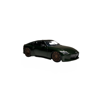Fast & Furious 2023 Nissan Z Die-Cast Model Car – Green Collectible Toy Car