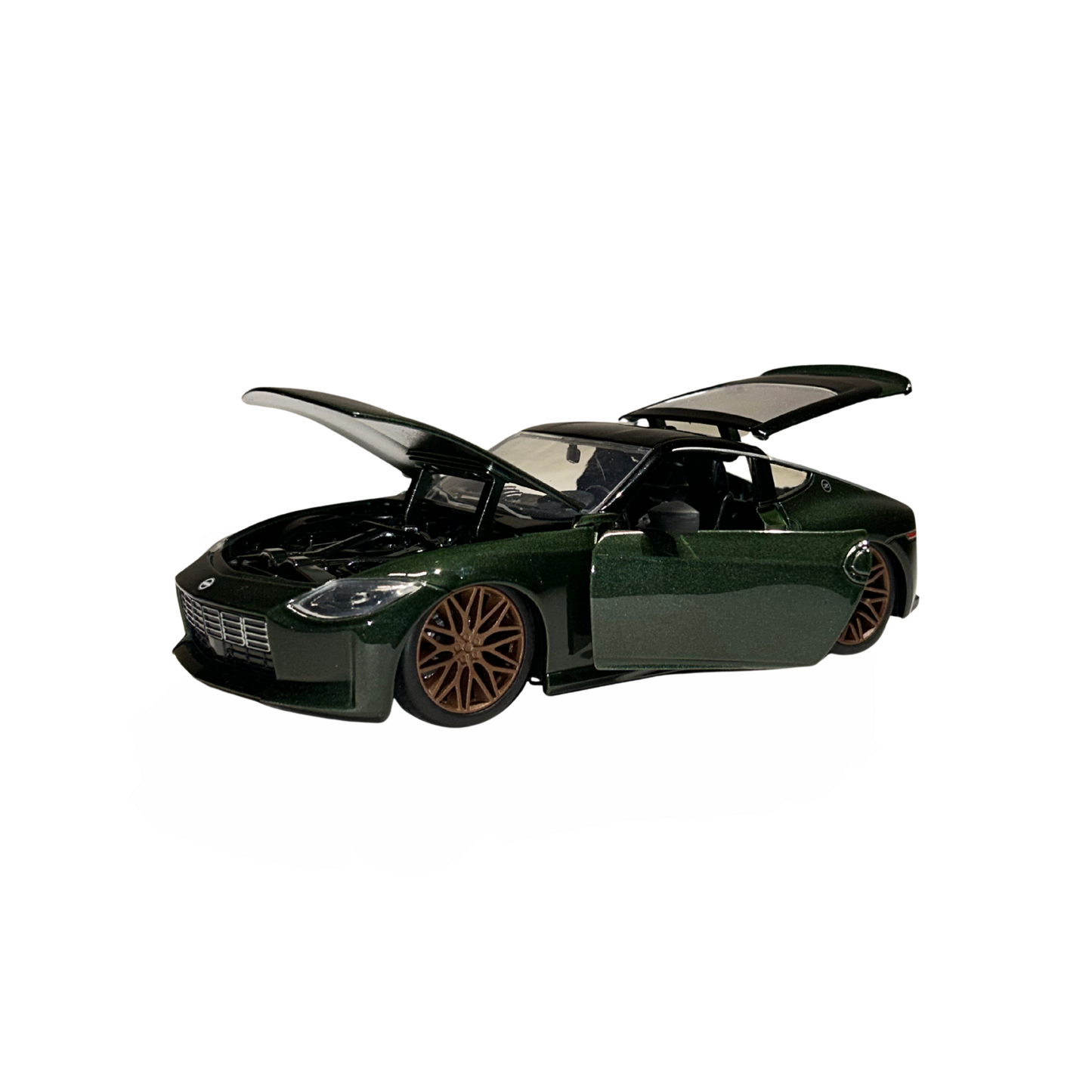 Fast & Furious 2023 Nissan Z Die-Cast Model Car – Green Collectible Toy Car