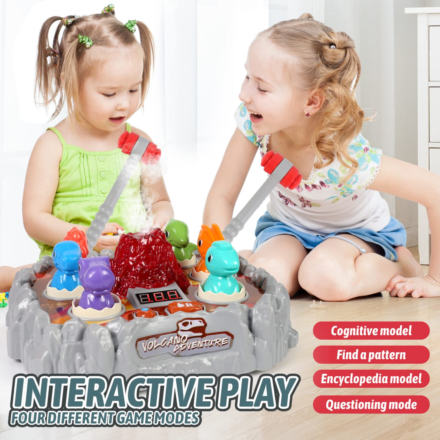 Dinosaurs Battle Game Toy - Action & Strategy Board Game (Fivestar Edition)