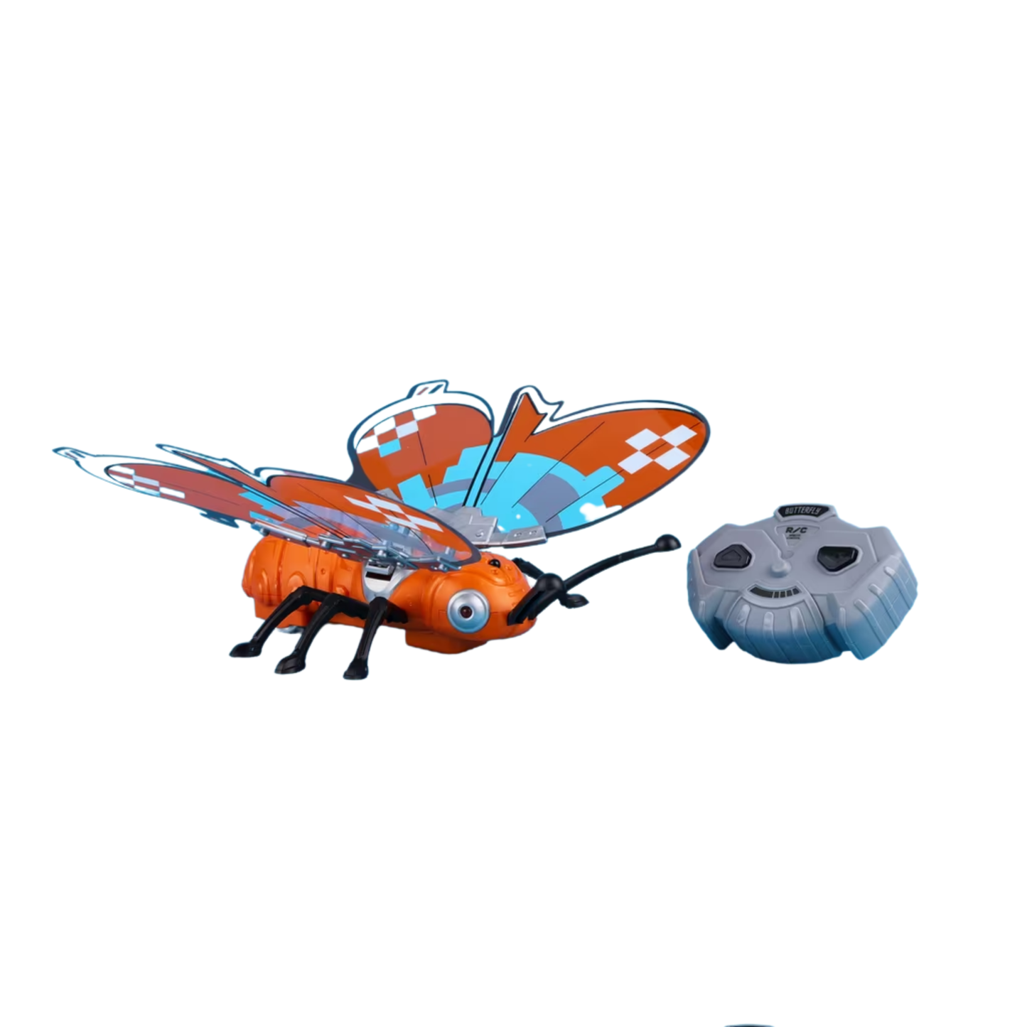 Mechanical Butterfly - Interactive STEM Toy (Orange Color) - Nanhong Edition