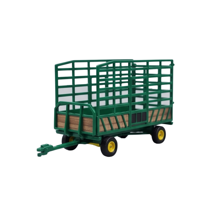 Bale Throw Wagon | Down on the Farm Series 4  - GreenLight 1:64 Scale