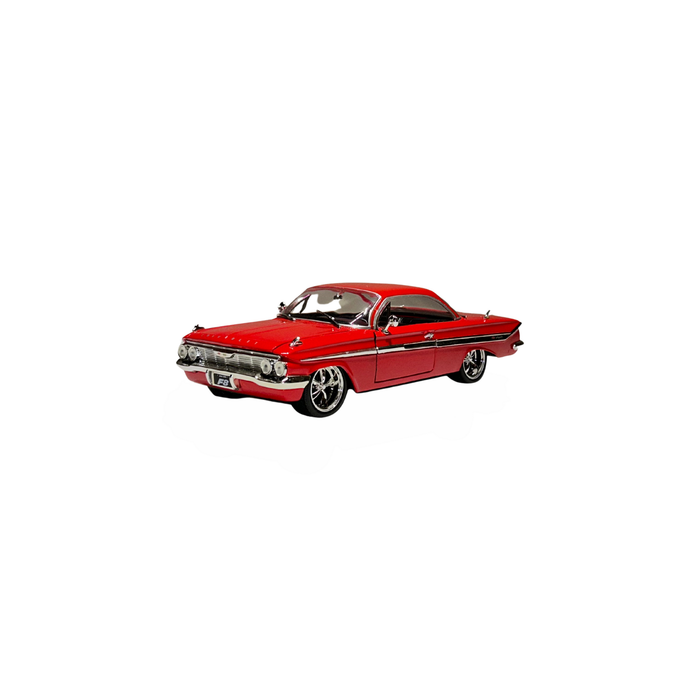 Fast & Furious Dom's Chevy Impala Die-Cast Model Car – Red Collectible Toy Car