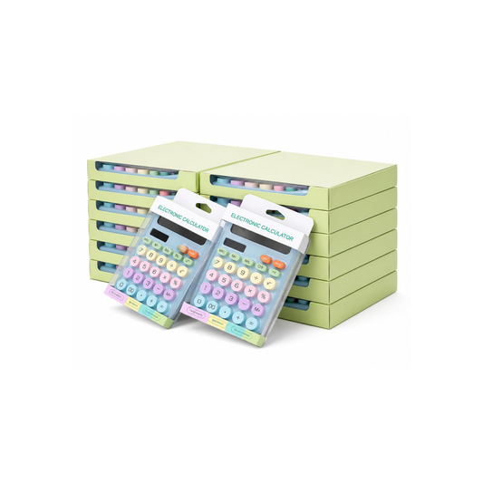 Karuida 12-Digit Basic Desktop Calculator – Classic Blue, Stylish & Efficient
