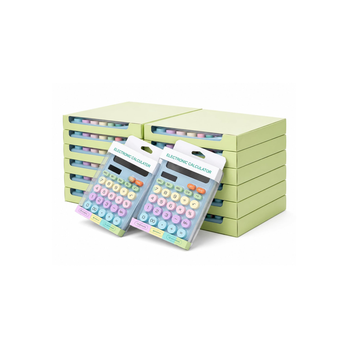 Karuida 12-Digit Basic Desktop Calculator – Classic Blue, Stylish & Efficient