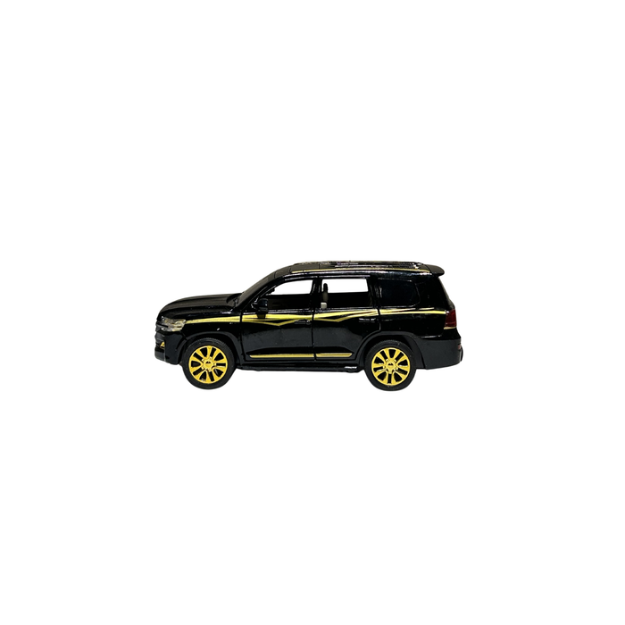 Black Luxury SUV Die-Cast Model Car with Sound, Light & Opening Parts – 1:24 Scale | XLG